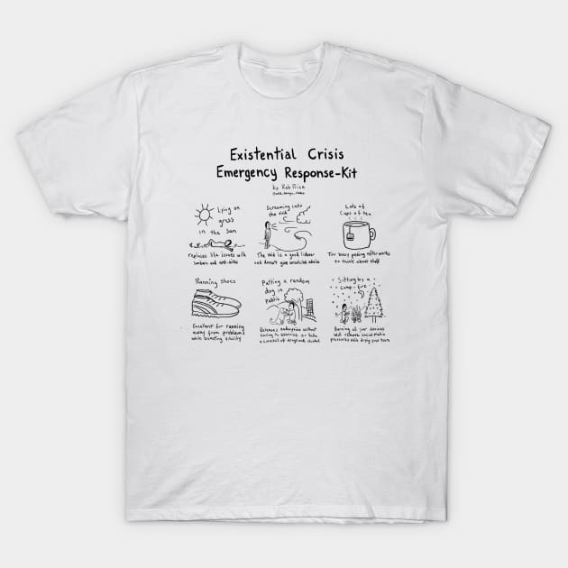 Existential Crisis Emergency Response T-Shirt by wanungara